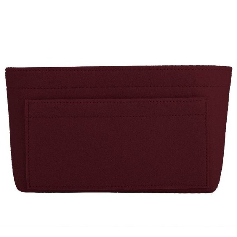 ZTUJO Purse Organizer Insert, Felt Bag Organizer For Handbag Purse Organizer,13 Colors, 6 Size (Medium, Wine Red) - Image 4